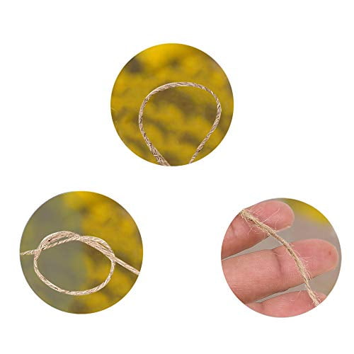 2 mm Diameter Handmade Suitable for Crafts Gift Christmas Durable Packing Cord for Gardening Application RAJRANG BRINGING RAJASTHAN TO YOU 328 Feet Natural Twine Strings 2 mm Diameter Handmade Suitable for Crafts Gift Christmas Durable Packing Cord for Gardening Application RAJRANG BRINGING RAJASTHAN TO YOU 328 Feet Natural Twine Strings