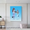 thumbnail image 5 of Lsque Bluey Pattern Canvas Wall Art – 30x40in Decorative Picture, Contemporary Canvas Print for Home & Office（Vertical）, 5 of 8