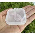 thumbnail image 5 of Social Media Resin Mold for Keychain Mold Redes Sociales mold NFC Keychain Mold, 5 of 11