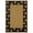 Black/ Tan, variant on Oriental Weavers Lanai 8.5 X 13 Indoor/Outdoor Rug - 606F