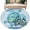 Blue Teal, variant on Round Rug 5Ft Washable Non-Slip, Navy Blue Seahorse Circle Area Rugs for Living Room Bedroom, Summer Coastal Bubbles Ocean Waves Indoor Floor Mats Carpet Runner for Home Decor Aesthetic