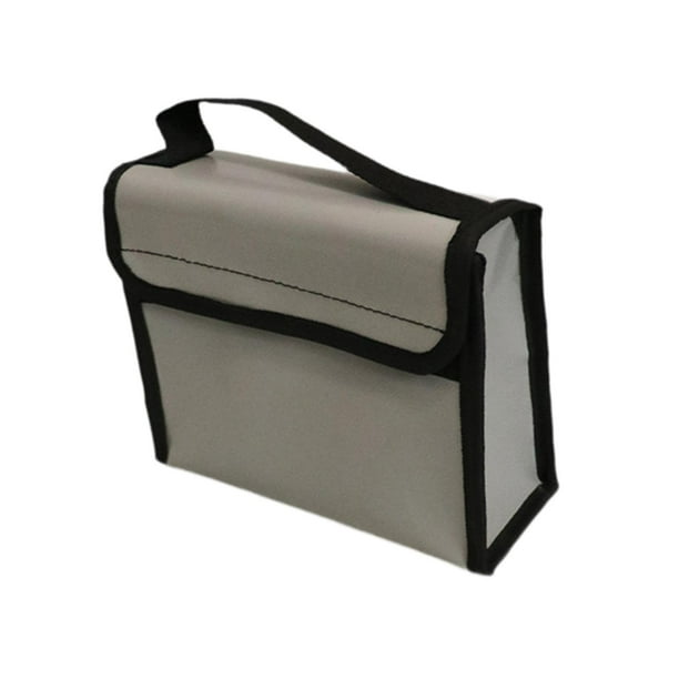 Bolsa de almacenamiento de baterías Lipo, organizador de bolsas a prueba de explosiones, funda protectora para baterías. L