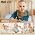 thumbnail image 5 of Muslin Baby Bibs,Soft Triangular Baby Bandana Drool Bibs for Baby Boy Girl,Solid Colors Bib for Drooling Teething, 5 of 5