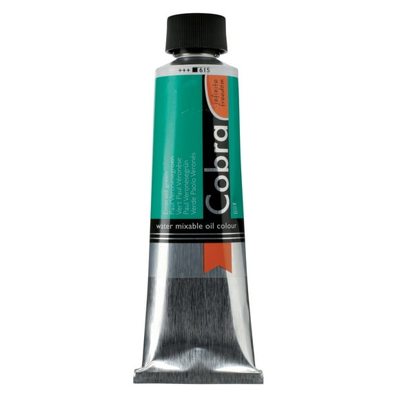 Cobra Water Mixable Oil Colour 150ml, Emerald Green