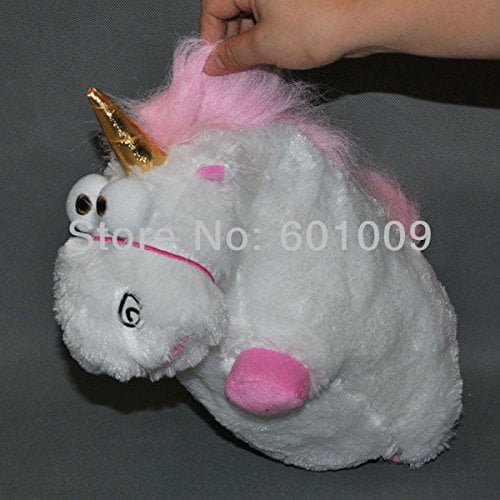 fluffy unicorn plush