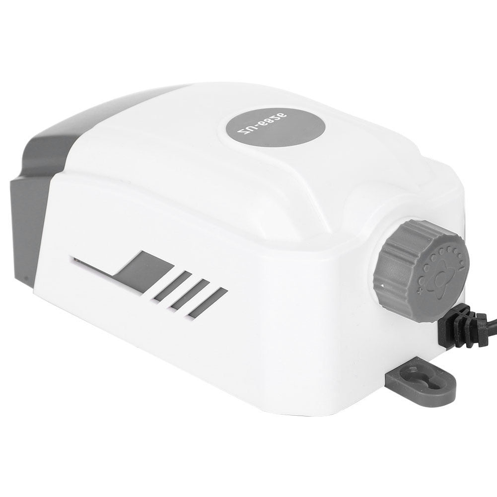 Yajisi Aquarium Air Pump Mute Fish Tank Oxygen Filling Aerator ZU-6826 6W 220V-240V, 8.27 in / 21 cm