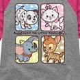 thumbnail image 3 of Disney Classics - Enjoy the Little Things - Toddler & Youth Girls Raglan Graphic T-Shirt, 3 of 5