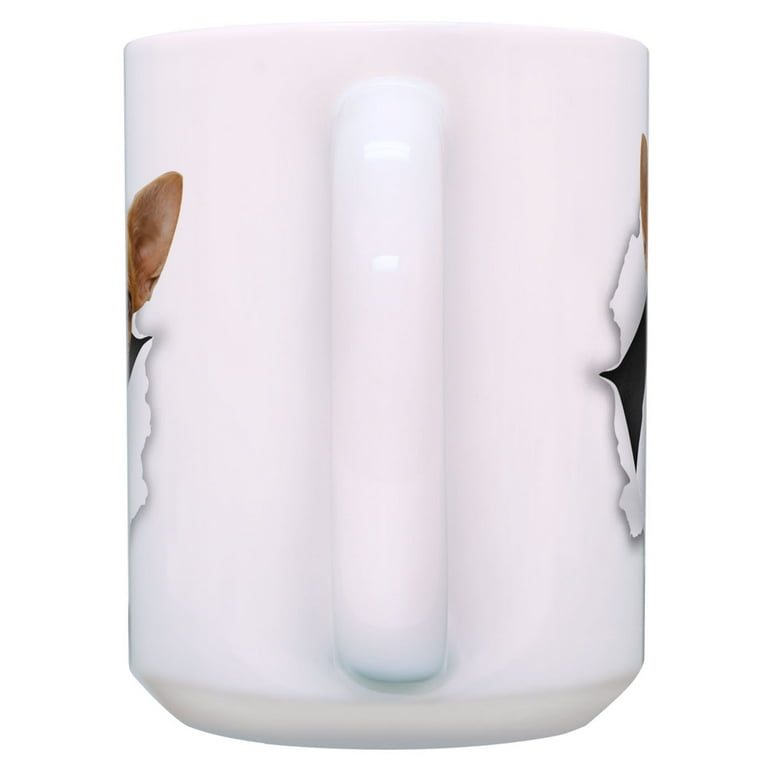 ThisWear Dog Coffee Mug Set Chihuahua Face Chihuahua Coffee Mugs