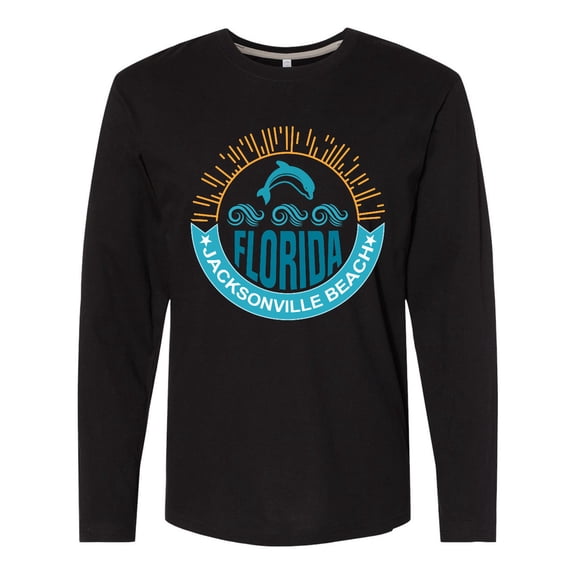 Inktastic Jacksonville Beach Florida Matching Long Sleeve T-Shirt