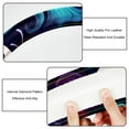 thumbnail image 3 of Ghost 14.5 Inch Printing PVC Leather Auto Accessories Steering Wheel Cover Car Wheel Covers, 3 of 6