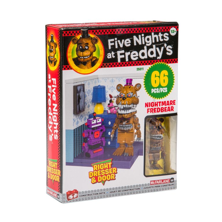 MCFARLANE - FIVE NIGHTS AT FREDDY'S - RIGHT DRESSER AND DOOR