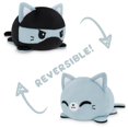 thumbnail image 3 of Peluche TeeTurtle The Original Reversible Cat Russian Blue, 3 of 4