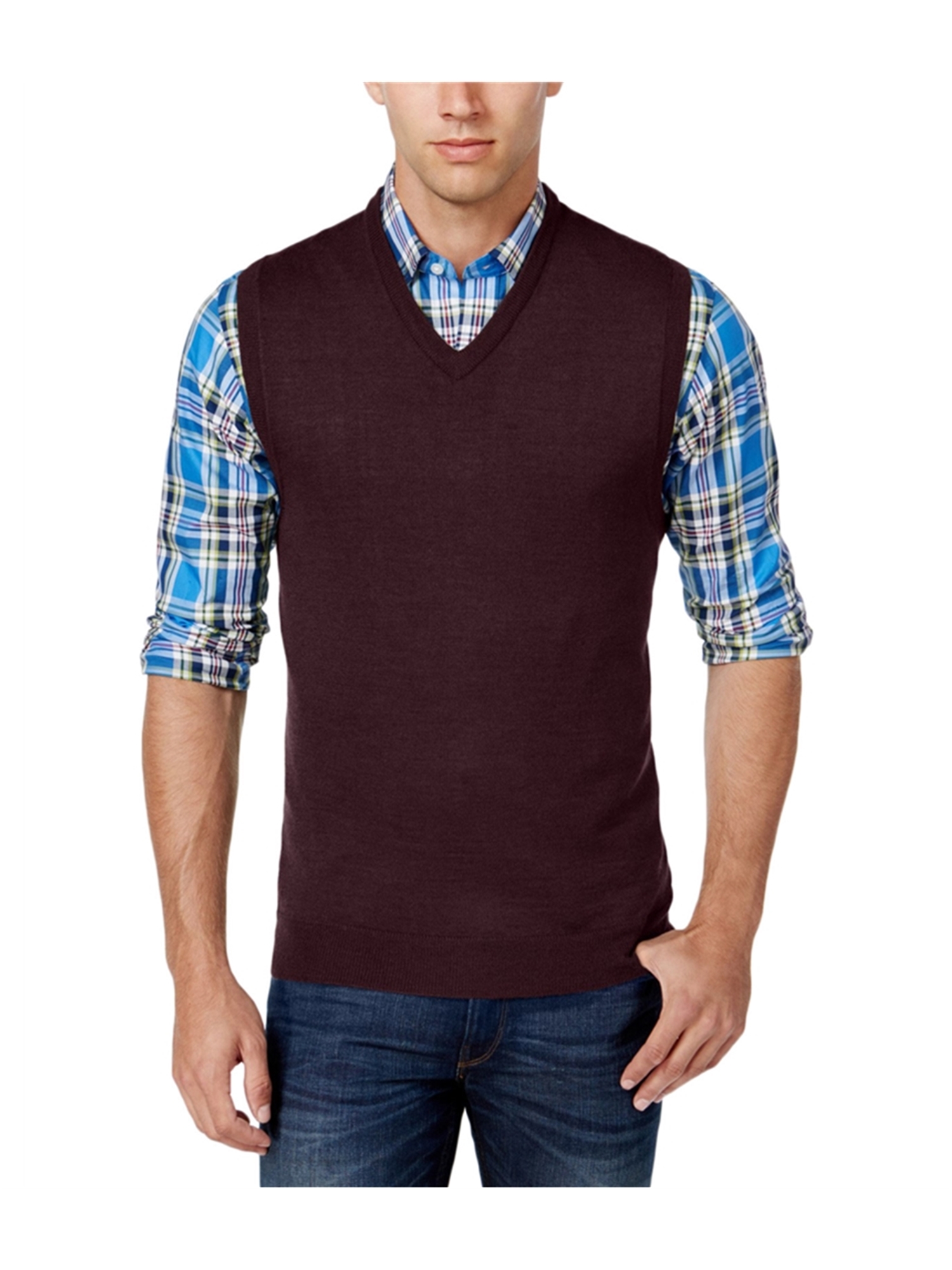 mens sweater vest walmart