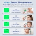 thumbnail image 5 of Alcedo Forehead and Ear Thermometer for Adults, Kids, and Baby | Digital Infrared Thermometer for Fever | Touchless, Instant Read, Medical Grade | Pouch and Batteries Included, 5 of 9