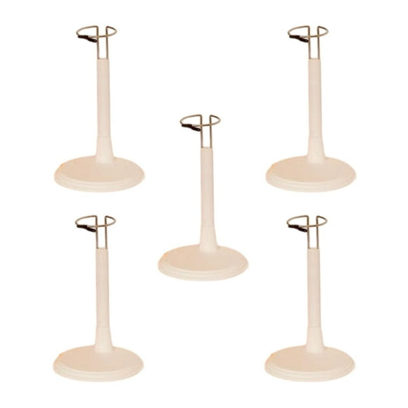 5x Soporte de exhibición de muñecas Strade Fareast Limited Base de juguete de peluche Para 14 a 20CM