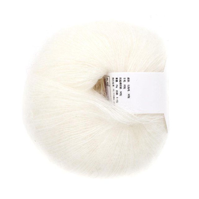 Peahefy Angora Wool Yarn Kit Soft For Weeding Party Birthday Gift
