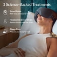 thumbnail image 4 of TheraGun SmartGoggles 2nd Gen Eye Mask | Eye & Temple Massager with 3 Customizable Treatments, 4 of 8