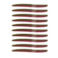 thumbnail image 4 of 10 Unids Señuelo de Gusanos de Imitación Cebos Suaves Realistas para Pesca en agua de salada o Dulces W121-07 DYNWAVEMX Señuelo de pesca suave, 4 of 8