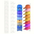 thumbnail image 2 of Wall Mounted Baseball Cap Organizer Rack Multilayer Storage Display Holder Strong Hooks For Closet Door Bedroom, 2 of 3