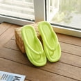 thumbnail image 3 of Dakaela Cloud Flip Flops for Women Soft Puffy Pillow Slides Bathroom Slippers Shower Shoe Sandals, 3 of 5