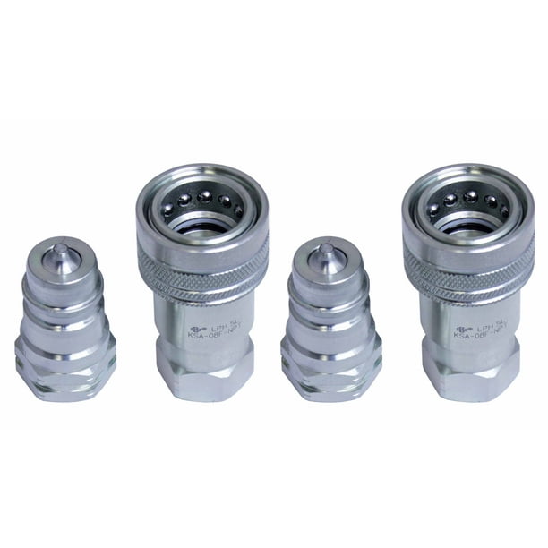 Titan 1/2" Hydraulic Ag Quick Couplers Interchange 40504 & 80104