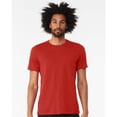 thumbnail image 3 of Bella Canvas Mens CVC Jersey Tee, 2XL, Solid Red Blend, 3 of 4