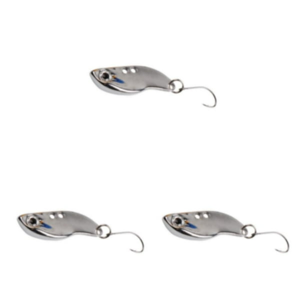 Wosthever Kit de cucharas para trucha, señuelo de pesca tembloroso, Spinner, cebos hundidos, Swimbait Type1 NO1