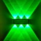 thumbnail image 5 of Inteprter Lámpara LED inteligente acrílica a prueba de polvo para interiores, lámparas de noche impermeables, luces montadas en la pared Iluminación y accesorios Verde 6W, 5 of 6