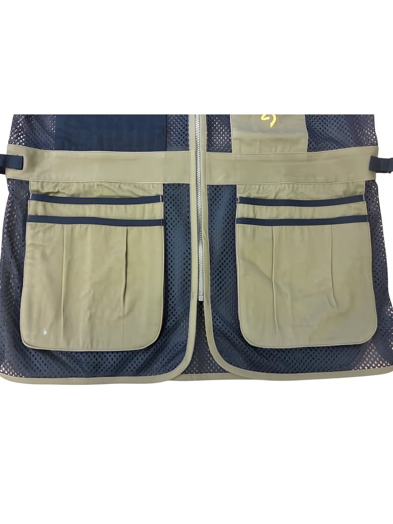 Browning メッシュベスト オリーブグリーン Browning Trapper Creek Mesh Shooting Vest Olive XX-Large - Walmart.com