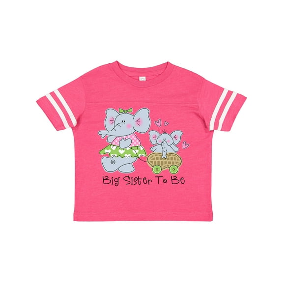 Inktastic Elephant Future Big Sister Girls Toddler T-Shirt