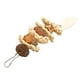 thumbnail image 4 of Juguete Para Morder Pájaros, Juguete Para Masticar Pájaros, Fácil De Colgar, Hojas De Maíz Naturales, Nueces, Hueso De Sepia Para Mascotas Saludables, 4 of 7