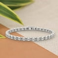 thumbnail image 4 of Diamond Tennis Bracelet | 10 Carat IGI Certified Lab Grown Diamond Bracelet Line 7" | 14K in White Gold | Annette Emerald Lab Diamond Tennis Bracelet | FG-VS1-VS2 Quality | Friendly Diamonds, 4 of 5