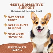 BestLife4Pets Worm Defense for Dogs – Natural Broad Spectrum Supplement to Help Remove Worm Infestations