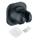 thumbnail image 4 of Soporte para cabezal de ducha, soporte Universal ajustable para cabezal de ducha, montado en la pared, para baño de Hotel, accesorios para el hogar Negro, 4 of 9