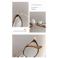 thumbnail image 7 of Cat Eye Reading Glasses for Women Blue Light Blocking Readers PC Frame Magnification 2.0x, grey, 7 of 7