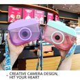 thumbnail image 4 of ddioayh Clearance Camera Straw Plastic Cup Strap Cup Student Water CupChildren's Water Bottx, 4 of 5