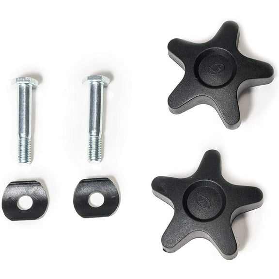 Healthline ROLLATOR 2 Plastic Wheels for Walker, Drive Walker Replacement Parts, 2 Screw for ARMS hl420