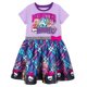 thumbnail image 1 of Vestido Monster High Plaid Morado para Niñas de 5 Años, 1 of 7