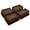 Brown 4 Pack-3 Inch, variant on 6 Inch Brown 4 Pack Furniture Risers, For Sofa Table Desk Headboard Chair