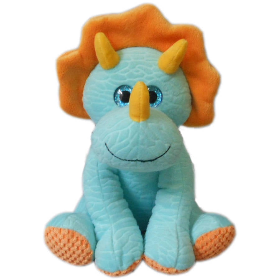 Medium Dinosaur Plush, Teal