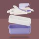 thumbnail image 4 of melotizhi Bento Lunch Box Reusable 3 Compartment Food Container For School Work Travel Student Lunch Box Bento Box, Purple, 4 of 8