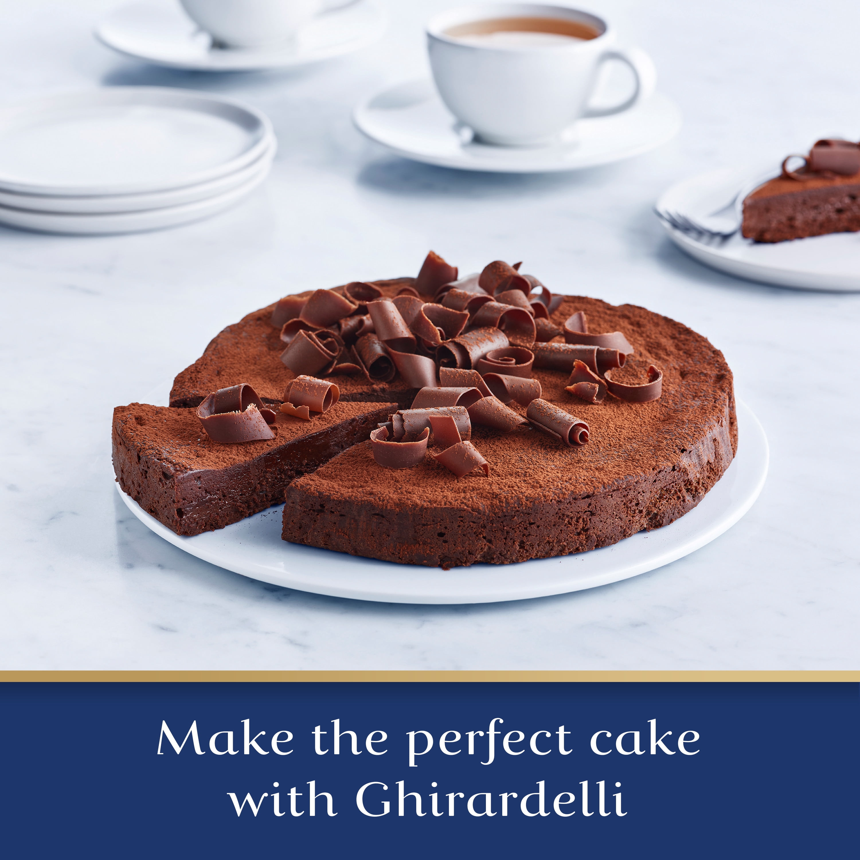 GHIRARDELLI 100% Cacao Unsweetened Chocolate Chips for Baking, Premium Baking Chips, 8.5 OZ Bag