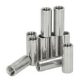 thumbnail image 1 of Écrous d'Accouplement Ronds, 10PCS Filetage Femelle Antirouille Raccord Écrou Brillant pour la Réparation de Pipeline, 1 of 8