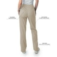 thumbnail image 3 of Landau ProFlex Tailored Fit Comfort Stretch 4-Pocket Scrub Pants for Women 2043, 3 of 4