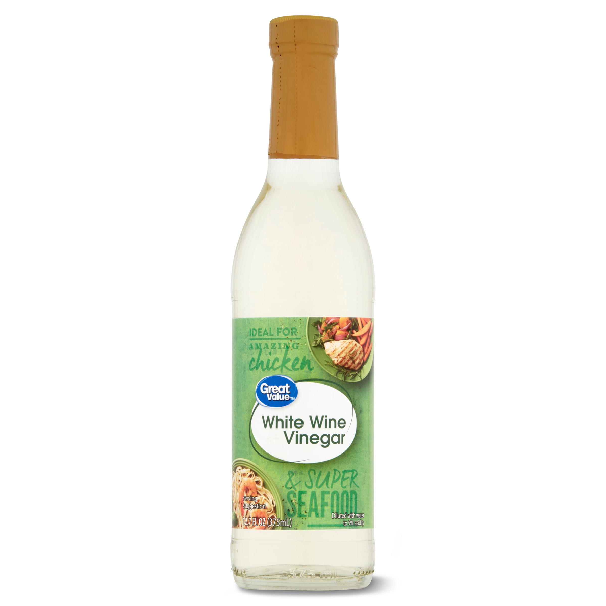 Great Value White Wine Vinegar, 12.7 fl oz