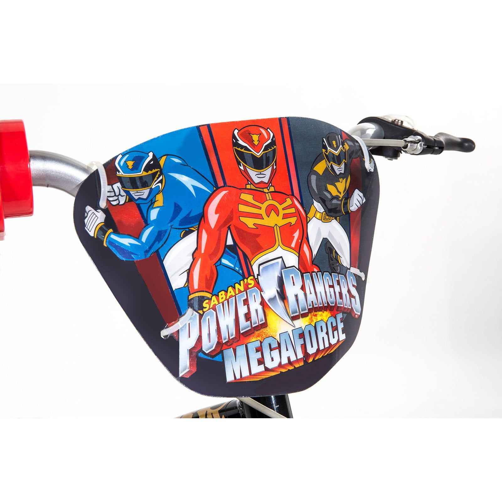 Black and Red Power Rangers Boys 16-Inch Mega Force Bike