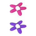 thumbnail image 1 of 10x Limpiador De Tapas De Removedor De Esmalte De Uñas Silicona Flexible Empapa La Almohadilla De Envoltura Sunnimix mujeres removedor de uñas, 1 of 7