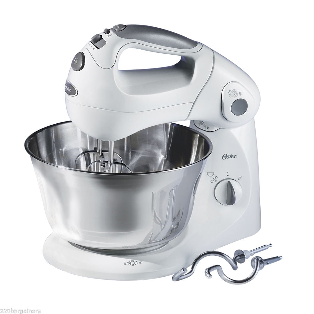 Oster 2601 New 220 Volt Stand Mixer with St Steel Bowl 220v 240v 50Hz