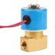 thumbnail image 2 of 2 Way G1/4" Direct Acting Brass N/C KSD Solenoid Valve for Water 0-1Mpa (DC 24V), 2 of 4