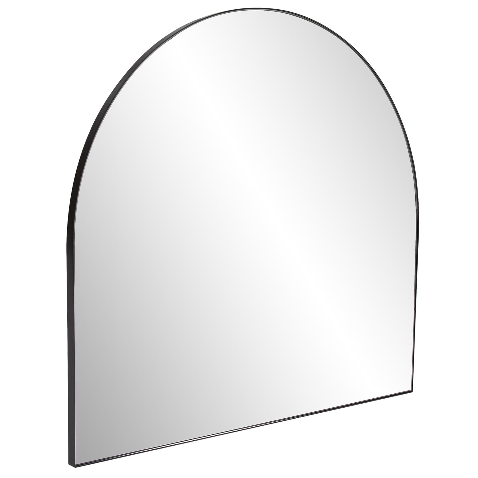 Tyler Dillon Stainless Steel Framed Wall Mirror, Van Buren Collection